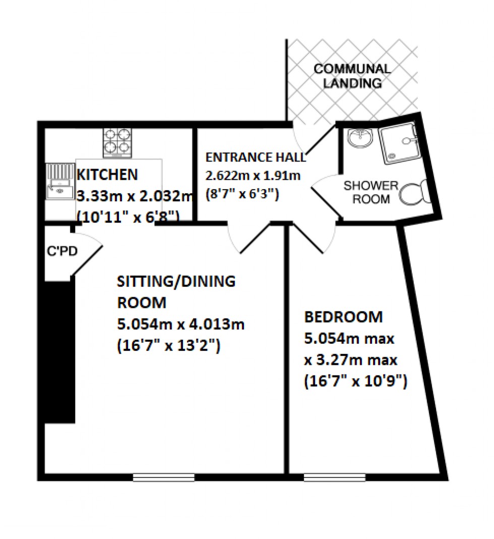 Floorplan for Tavistock