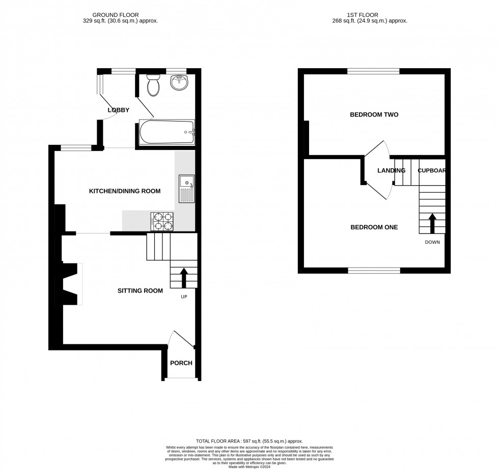 Floorplan for Tavistock