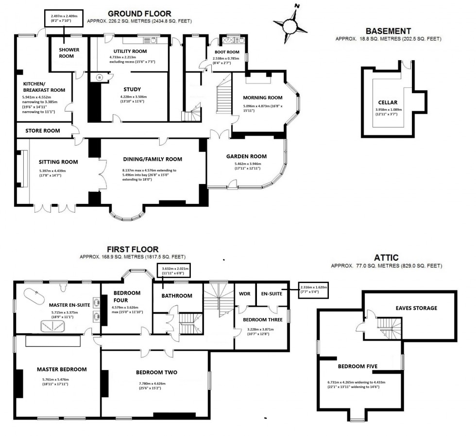 Floorplan for Yelverton