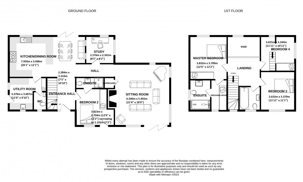 Floorplan for Yelverton