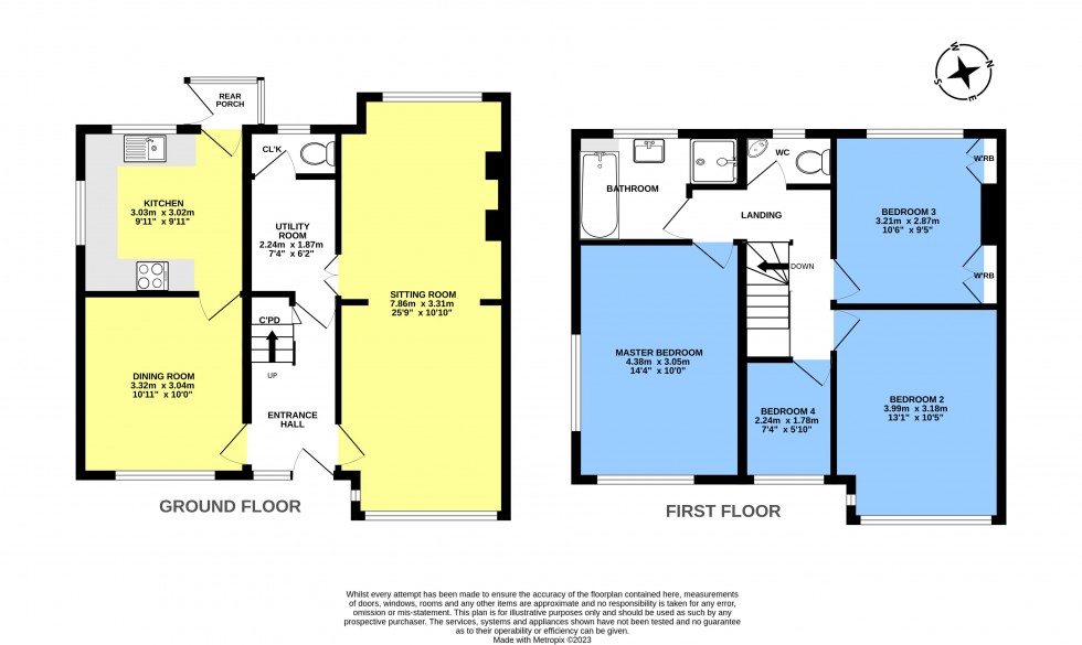 Floorplan for Crownhill, Plymouth