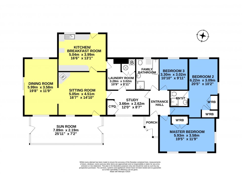 Floorplan for Dousland, Yelverton