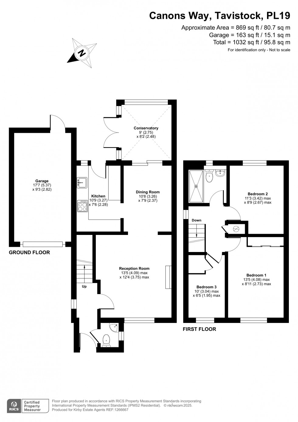 Floorplan for Tavistock