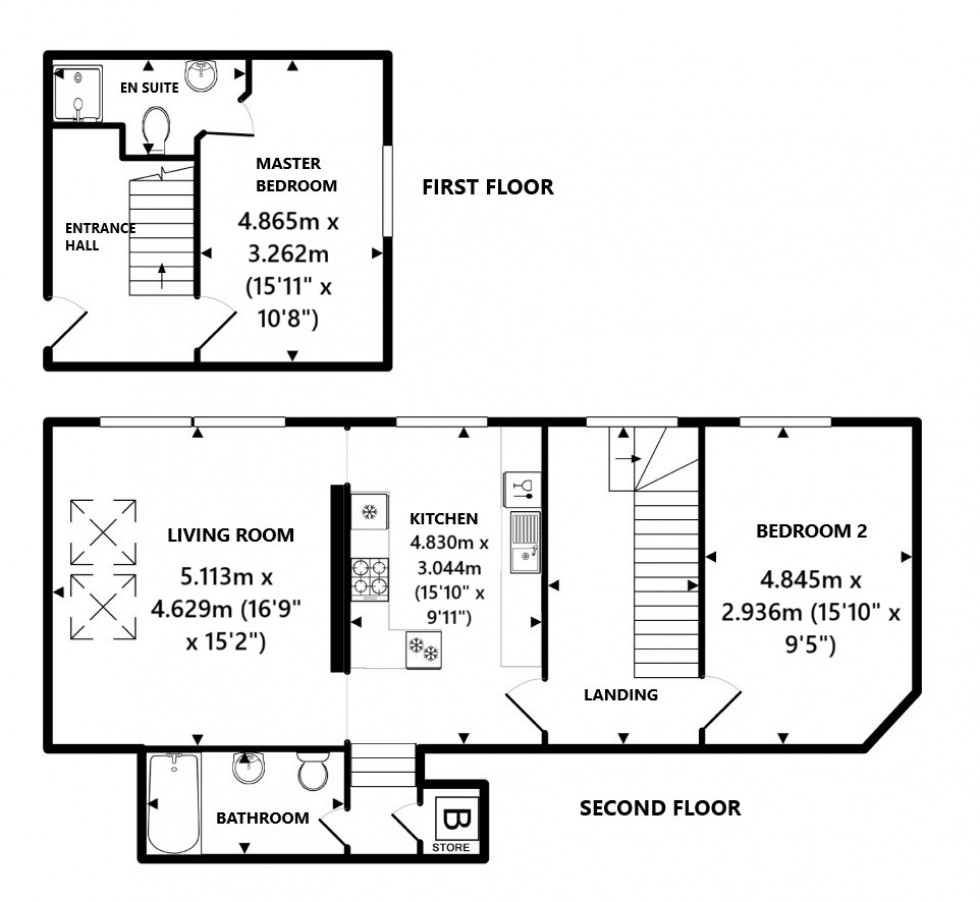 Floorplan for Seymour Road, Mannamead, Plymouth