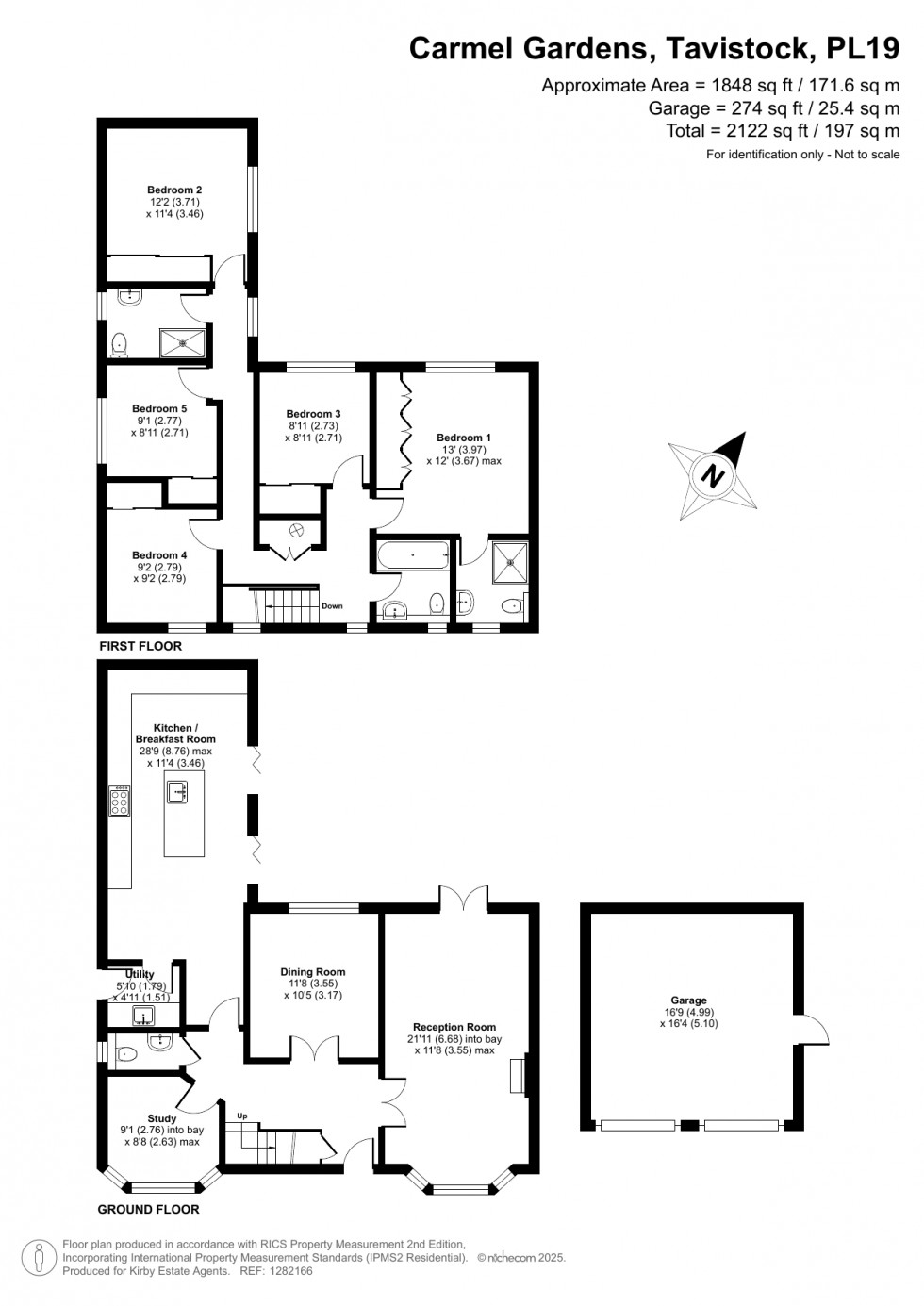 Floorplan for Tavistock