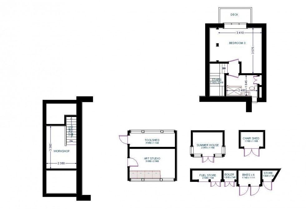 Floorplan for Sampford Spiney, Yelverton