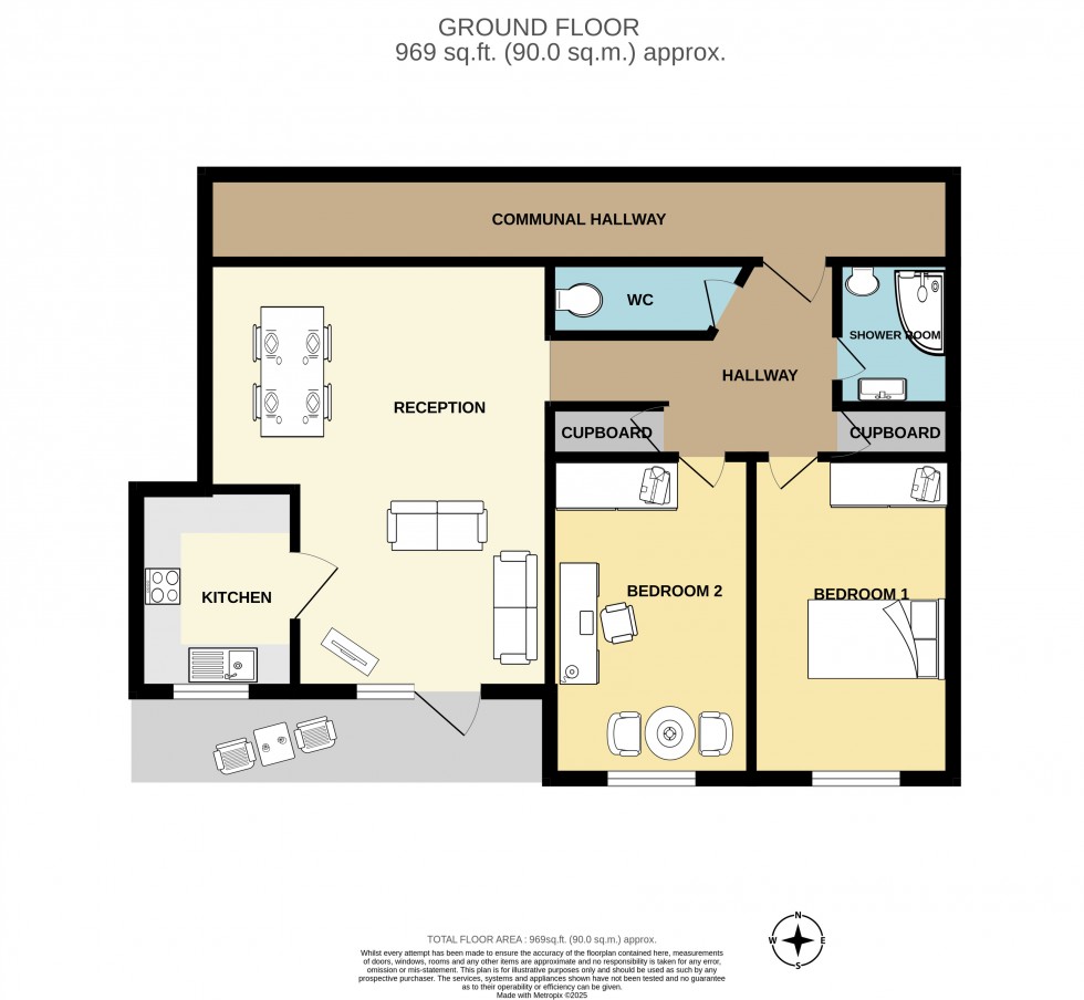 Floorplan for Fitzford Lodge, Tavistock